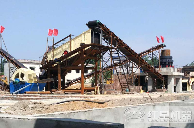 四川宜賓幾十萬方卵石制砂生產線 四川宜賓幾十萬方卵石制砂生產線