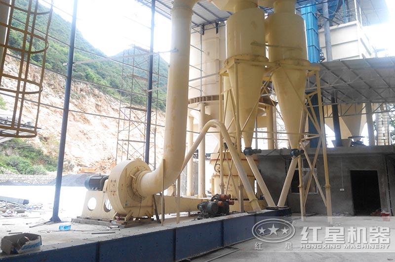 河北靈壽縣50t/天蛭石磨粉生產線 河北靈壽縣50t/天蛭石磨粉生產線